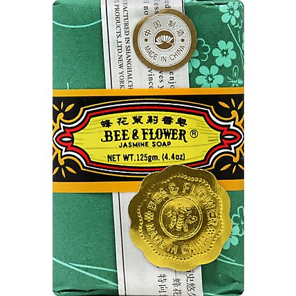 Bee & Flower Soap Bar Jasmine - 4.4 Oz - Image 2