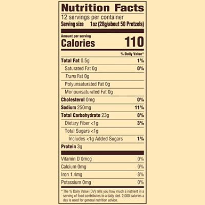 Snyder's of Hanover Itty Bitty Minis Pretzels - 12 Oz - Image 2