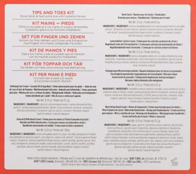 Burts Bees Tips and Toes Kit - Each - Image 4