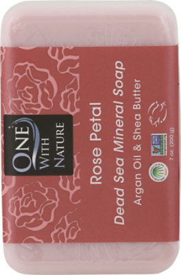 One With Nature Rose Petal Tripple Mild Soap Argan Oil & Shea Butter - 7 Oz - Image 5