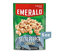 Emerald Cashews Salt & Pepper - 5 Oz