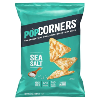 PopCorners Popped Corn Chips Crispy & Crunchy Salt Of The Earth - 7 Oz - Image 3