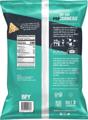 PopCorners Popped Corn Chips Crispy & Crunchy Salt Of The Earth - 7 Oz - Image 6