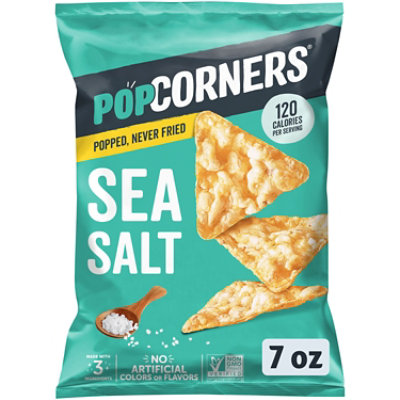PopCorners Popped Corn Chips Crispy & Crunchy Salt Of The Earth - 7 Oz - Image 2