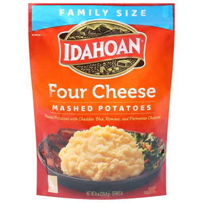 Idahoan Four Cheese Mashed Potatoes Family Size Pouch - 8 Oz - Image 4