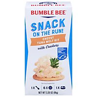 Bumble Bee Snack On The Run with Crackers Tuna Melt Cheesy - 3.35 Oz - Image 2