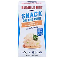 Bumble Bee Snack On The Run with Crackers Tuna Melt Cheesy - 3.35 Oz