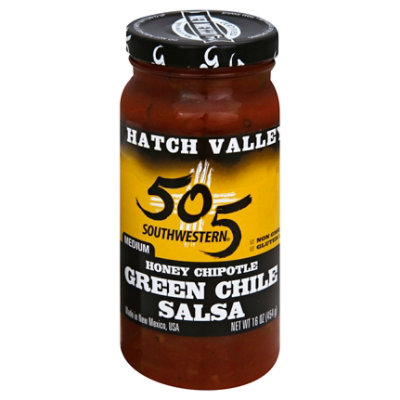 505 Southwestern Hatch Valley Salsa Honey Chipotle Medium Jar - 16 Oz