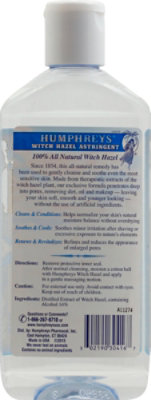 Humphreys Astringent Witch Hazel - 16 Oz - Image 3
