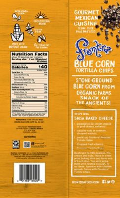 Frontera Tortilla Chips Indigo Blue Corn - 10 Oz - Image 6