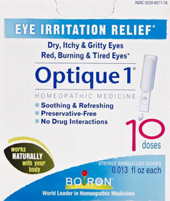 Boiron Optique 1 Sterile Singe-Use Doses - Image 2