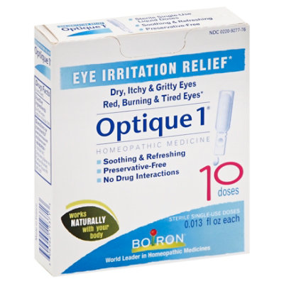 Boiron Optique 1 Sterile Singe-Use Doses - Image 1