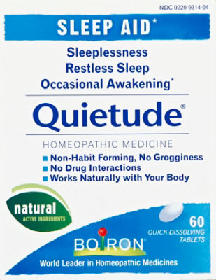 Boiron Quietude - 60 Count