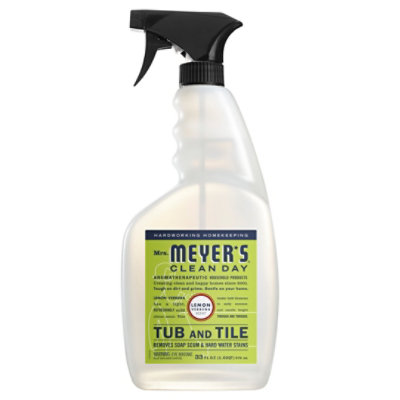 Mrs. Meyer’s Clean Day Lemon Verbena Tub and Tile Cleaner - 33 Fl. Oz. (Pack of 3) - Image 3