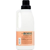 Mrs. Meyers Clean Day Liquid Fabric Softener Geranium Scent 32 ounce bottle - Image 3