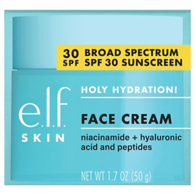 e.l.f. Holy Hydration! Face Cream Broad Spectrum SPF 30 Sunscreen - Each - Image 2