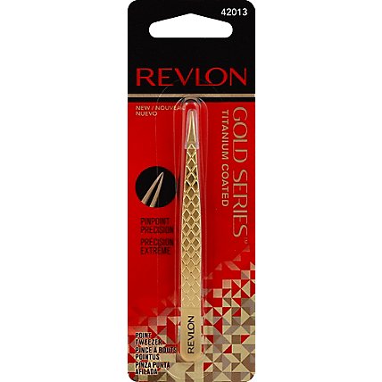 Revlon Gold Point Tweezers - Each - Image 2