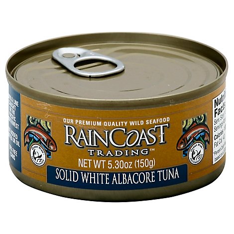 RAINCOAST Trading Tuna Solid White Albacore - 5.3 Oz