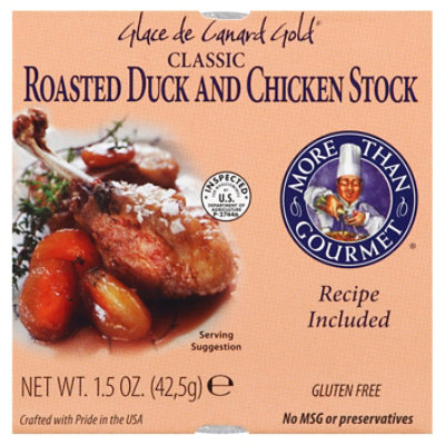 More Than Gourmet Stock Classic Roasted Duck and Chicken Glace de Canard Gold - 1.5 Oz - Image 1