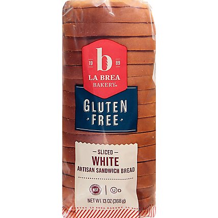 La Brea Bakery Gluten Free Sliced White Artisan Sandwich Bread - 13 Oz. - Image 2