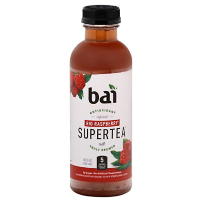 Bai Antioxidant Infused Tea Iced Supertea Rio Raspberry - 18 Fl. Oz. - Image 1
