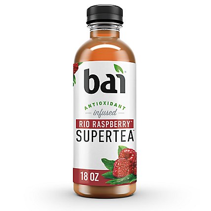 Bai Antioxidant Infused Tea Iced Supertea Rio Raspberry - 18 Fl. Oz. - Image 1