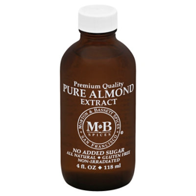 Morton & Bassett Extract Pure Almond - 4 Fl. Oz. - Image 1