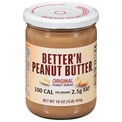 Better N Peanut Butter Spread Original - 16 Oz - Safeway