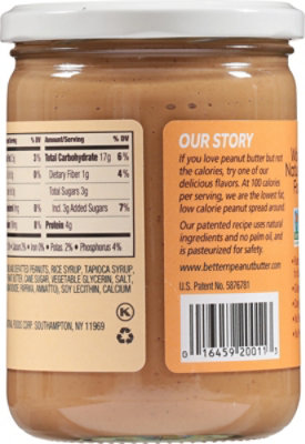 Better N Peanut Butter Spread Original - 16 Oz - Image 6