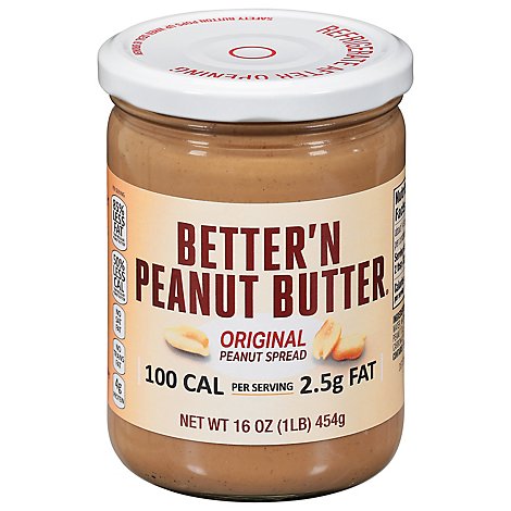 Better N Peanut Butter Spread Original - 16 Oz