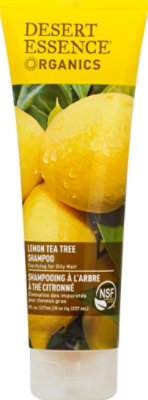 Desert Essence Shampoo Lemon Tea - 8 Oz - Image 2