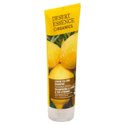 Desert Essence Shampoo Lemon Tea - 8 Oz - Image 1