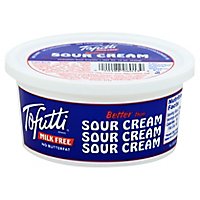 Tofutti Imitation Sour Cream Milk Free - 12 Oz - Image 1