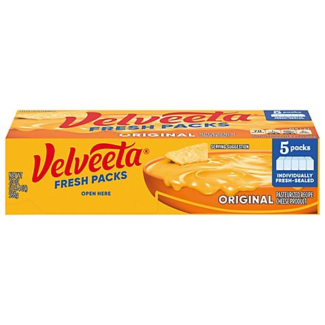Velveeta Cheese Product Pasteurized Recipe Mini Blocks Original - 20 Oz
