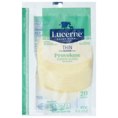 Lucerne Cheese Provolone Thin Slice - 7.6 Oz - Image 2