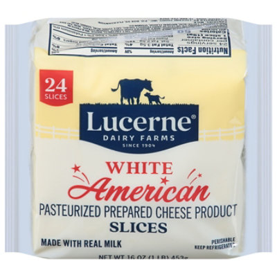 Lucerne Cheese Prod American White Pstrzd - 16 Oz - Image 2