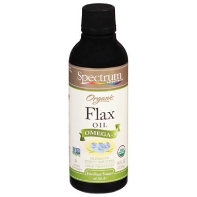 Spectrum Essential Oil Flax Veg Omega 3 Org - 16 Oz - Image 3