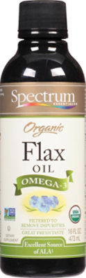 Spectrum Essential Oil Flax Veg Omega 3 Org - 16 Oz - Image 2