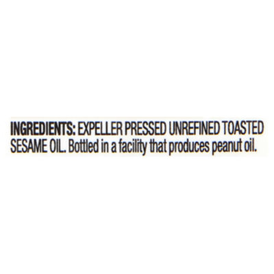 Spectrum Sesame Oil Toasted Unrefined - 8 Fl. Oz. - Image 5