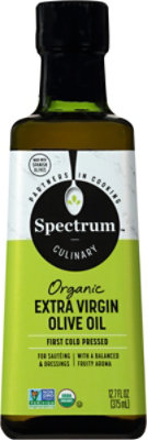 Spectrum Olive Oil Organic Extra Virgin - 12.7 Fl. Oz. - Image 2