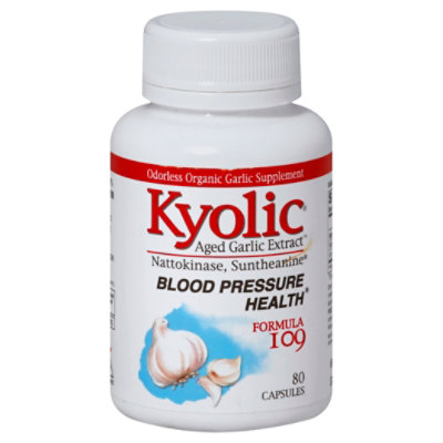 Kyolic Kyolic Frmla 109 Blood Pressure Health - 80 Count - Image 1