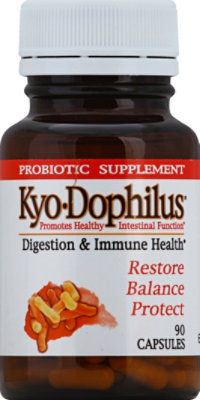 Kyo-Dophilus Probiotic Supplement Capsules - 90 Count - Image 2