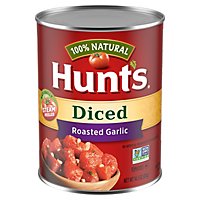 Hunt's Diced Tomatoes With Roasted Garlic - 14.5 Oz - Image 2