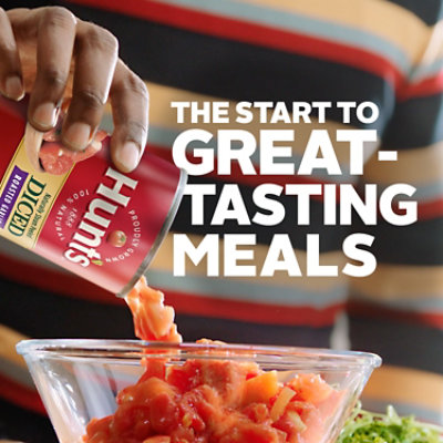 Hunt's Diced Tomatoes With Roasted Garlic - 14.5 Oz - Image 2