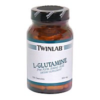 Twinlab L Glutamine 500mg - 100 Count - Image 1