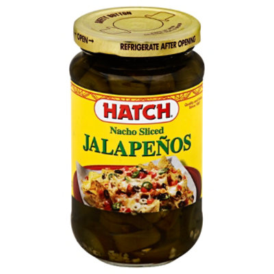 HATCH Select Jalapenos Gluten Free Nacho Sliced Jar - 12 Oz - Image 1