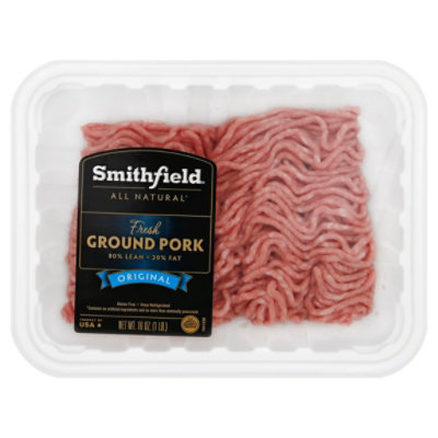 Meat Counter Pork Ground Fresh - Lb