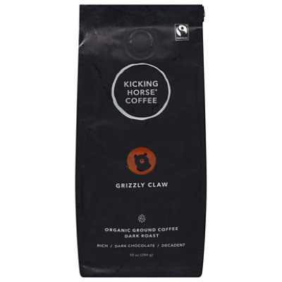 Kicking Horse Coffee Ground Dark Roast Grizzly Claw - 10 Oz - Image 3