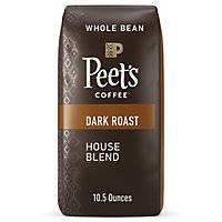 Peet's Coffee House Blend Dark Roast Whole Bean Coffee - 10.5 Oz - Image 2
