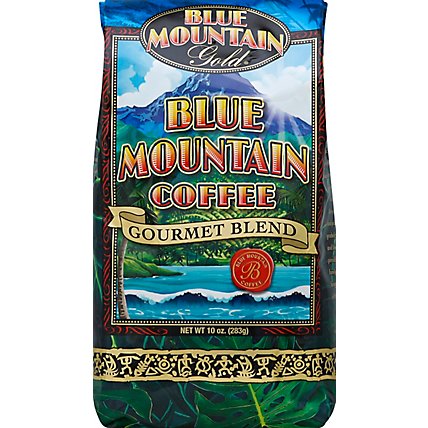 Blue Mountain Gold Coffee Whole Bean Gourmet Blend Blue Mountain - 10 Oz - Image 2